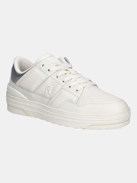 Tommy Hilfiger sneakersy skórzane FEMININE BASKET SNEAKER - zdjęcie produktu nr 1