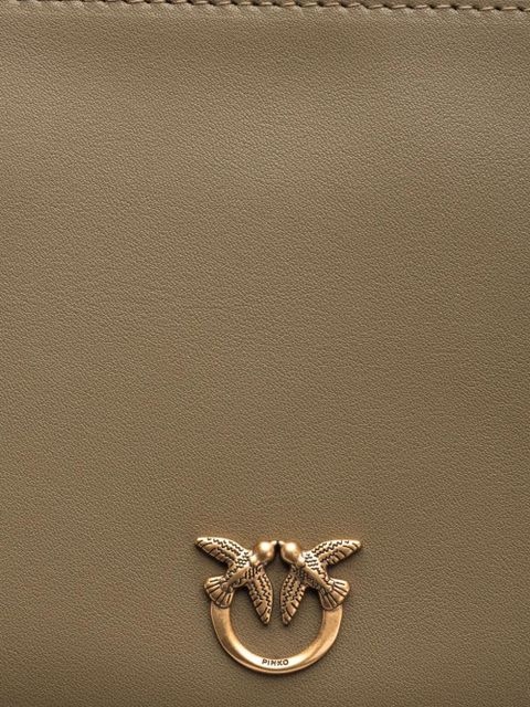 PINKO leather shoulder bag - Brown