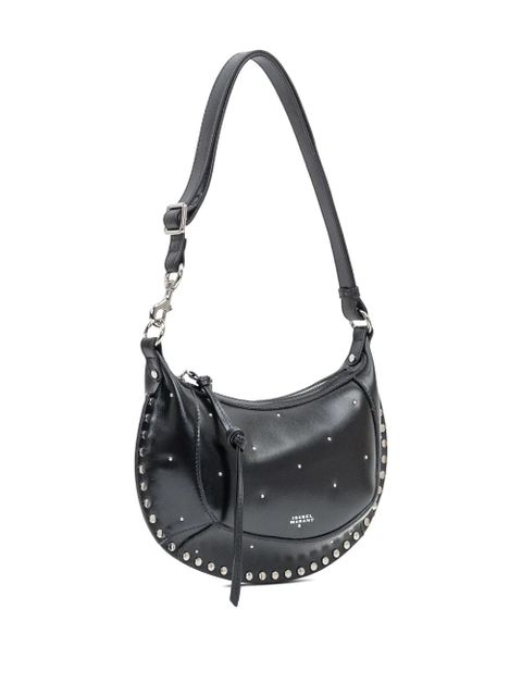 ISABEL MARANT Oskan Moon leather shoulder bag - Black