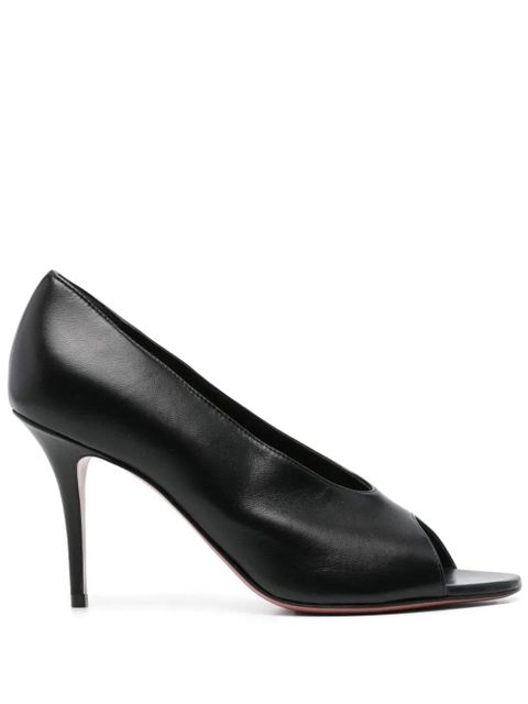 Amina Muaddi 90mm Julianne pumps - Black - zdjęcie produktu nr 1