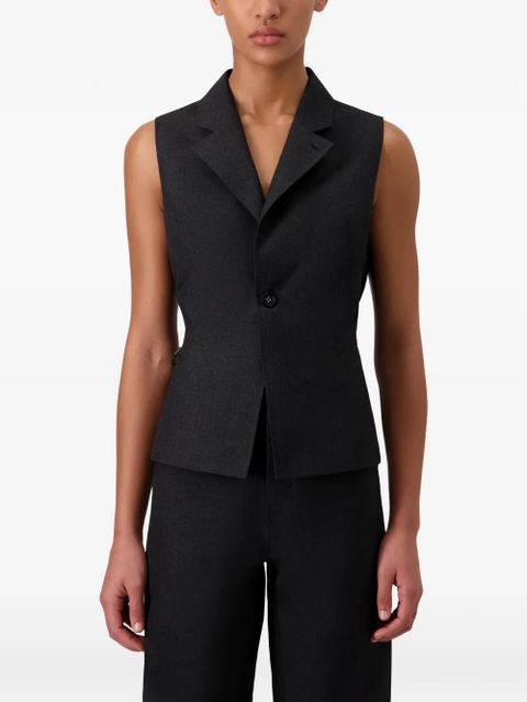 Coperni tailored V-neck vest - Grey