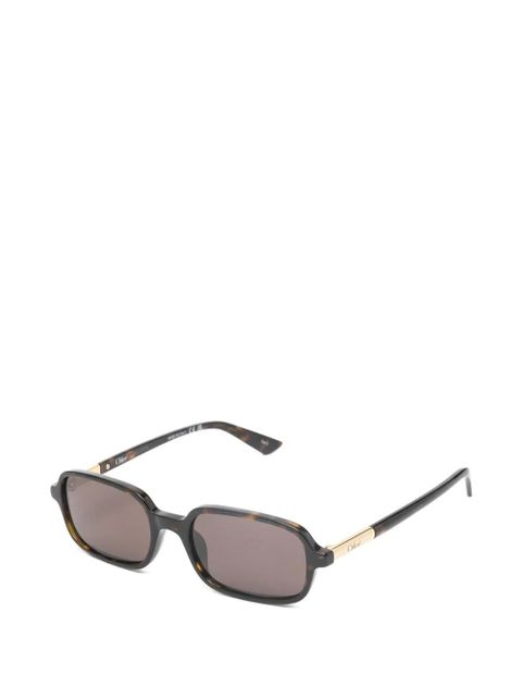 Chloé rectangle sunglasses - Brown - zdjęcie produktu nr 2