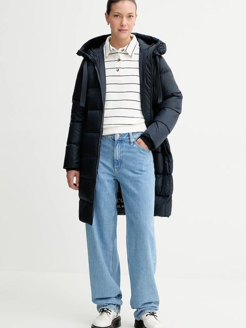 Marc O'Polo bluza bawełniana damska kolor biały wzorzysta 5000007098 - zdjęcie produktu nr 2