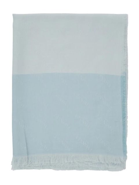 TWINSET frayed scarf - Blue - zdjęcie produktu nr 1