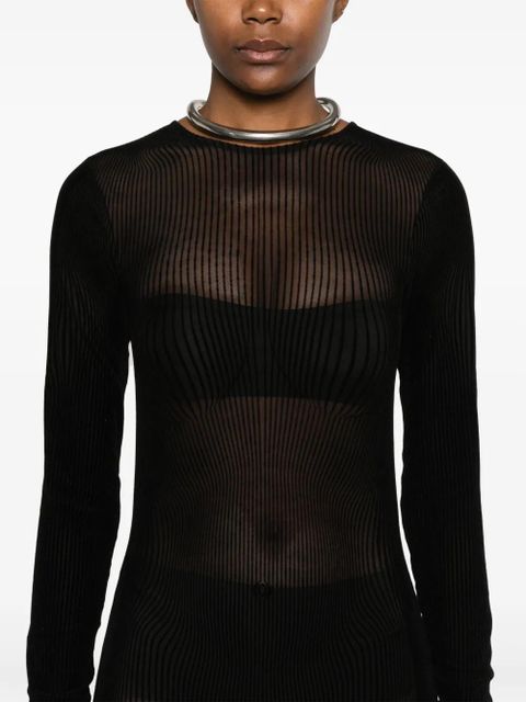 Jean Paul Gaultier Morphing maxi dress - Black