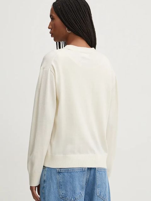 Guess Jeans kardigan z domieszką wełny