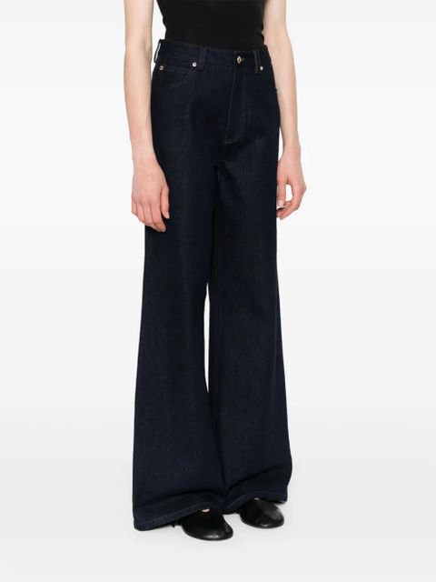 SANDRO wide-leg jeans - Blue