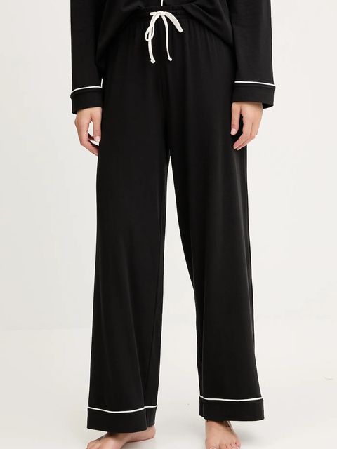 Tommy Hilfiger piżama damska kolor czarny UW0UW06142