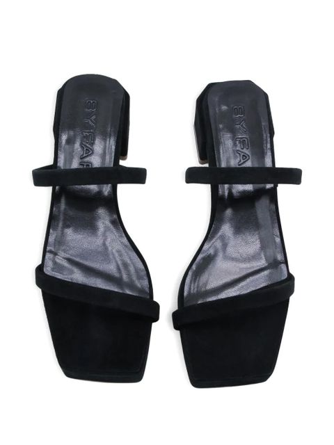 BY FAR Tanya strap sandals - Black