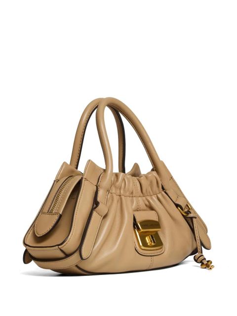 Marc Jacobs small Christina leather tote bag - Neutrals