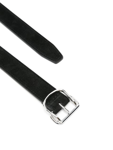 TOTEME suede belt - Black - zdjęcie produktu nr 2