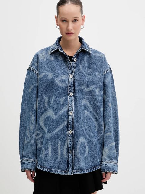 Hugo Blue koszula jeansowa Garesa_4_B - zdjęcie produktu nr 1