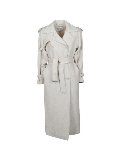 Max Mara double-breasted trench coat - Neutrals - zdjęcie produktu nr 1