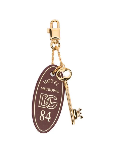 Dolce & Gabbana key-charm keyring - Gold - zdjęcie produktu nr 1