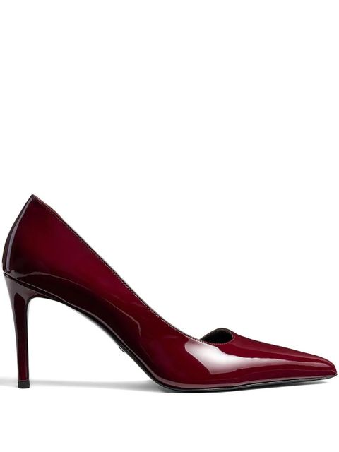 KHAITE 85mm Jett D'Orsay heeled pumps - Red - zdjęcie produktu nr 1