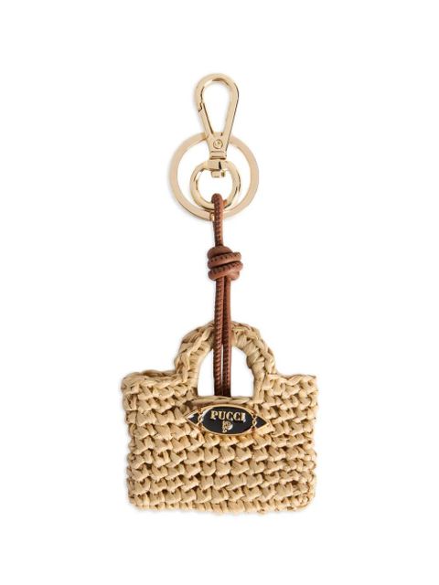 PUCCI mini bag charm - Neutrals - zdjęcie produktu nr 1