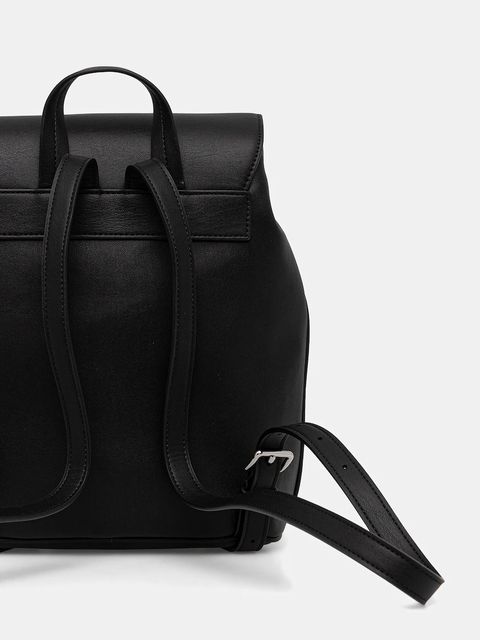 Karl Lagerfeld plecak IKON damski kolor czarny mały gładki B1W30002 - zdjęcie produktu nr 2