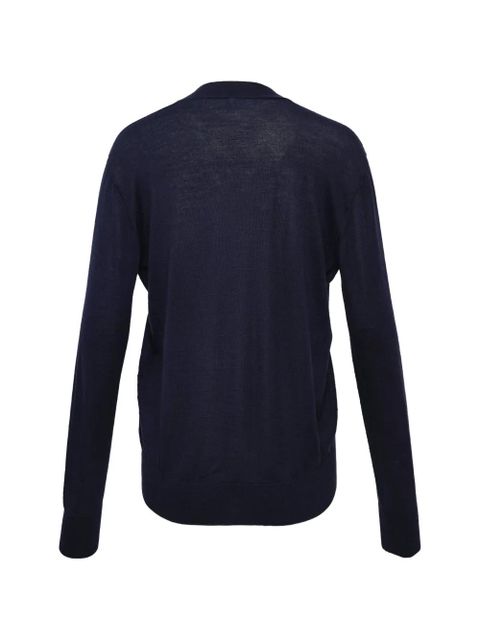 Jil Sander V-neck cardigan - Blue - zdjęcie produktu nr 2