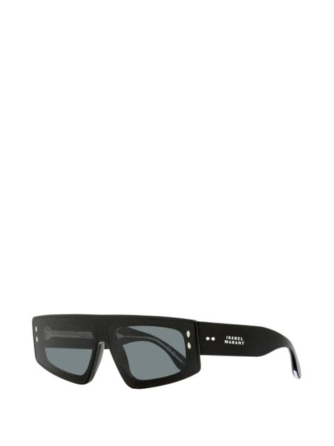 Isabel Marant Eyewear geometric-frame sunglasses - Black - zdjęcie produktu nr 2