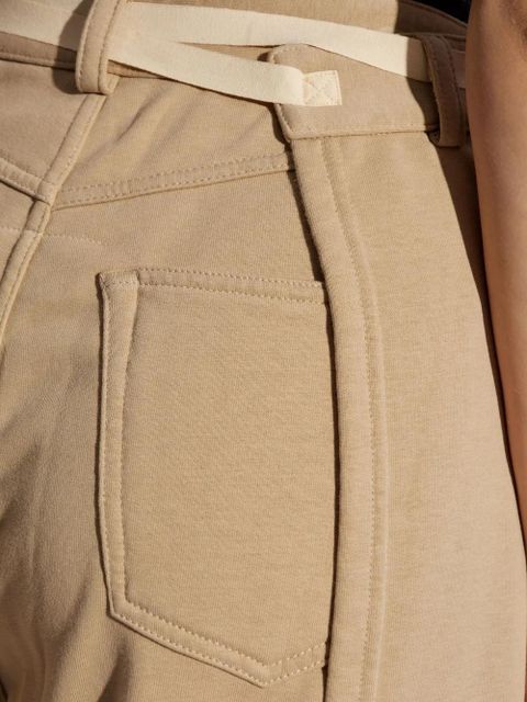 MM6 Maison Margiela belted cotton palazzo pants - Neutrals