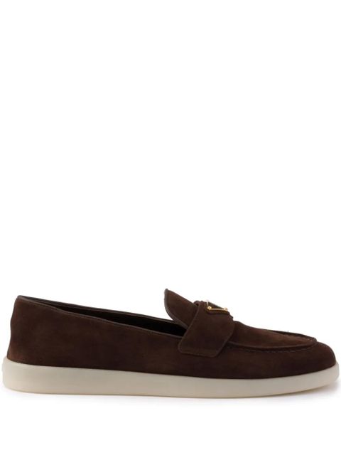 Prada suede loafers - Brown - zdjęcie produktu nr 1