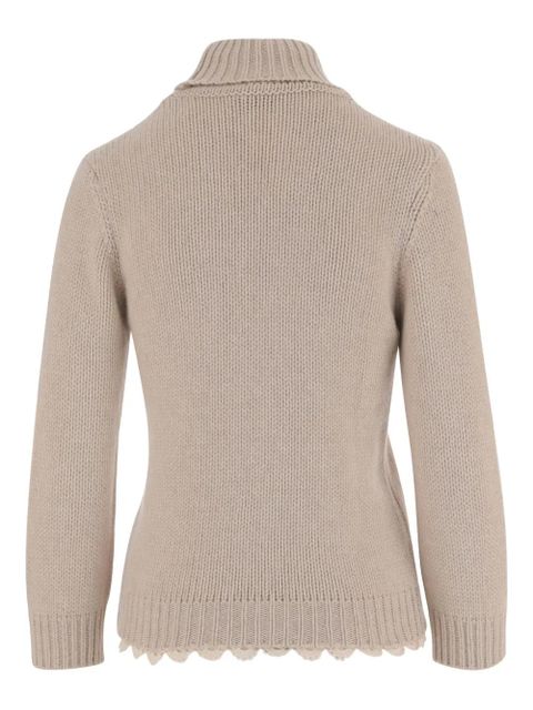 Magda Butrym halterneck sweater - Neutrals - zdjęcie produktu nr 2