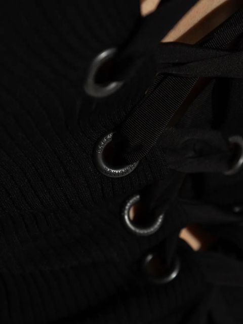 Balenciaga ribbed jumper - Black - zdjęcie produktu nr 2