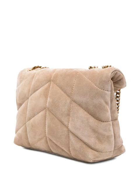 Saint Laurent mini Loulou crossbody bag - Neutrals