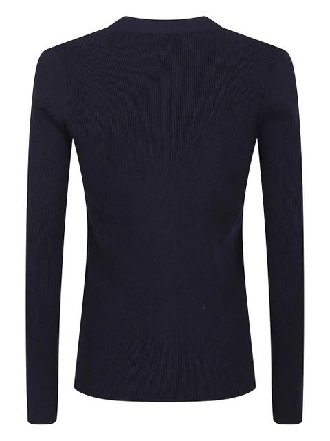 Weekend Max Mara ribbed cardigan - Blue - zdjęcie produktu nr 2