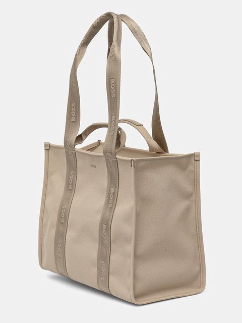 BOSS torebka Sandy Tote C kolor beżowy 50558113