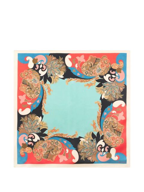 ETRO floral paisley scarf - Blue - zdjęcie produktu nr 1
