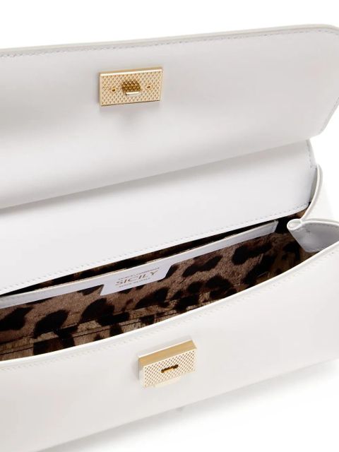 Dolce & Gabbana Elongated Sicily tote bag - White