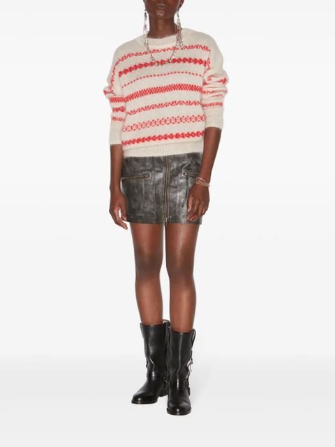 MARANT ÉTOILE Claudine mini skirt - Black - zdjęcie produktu nr 2