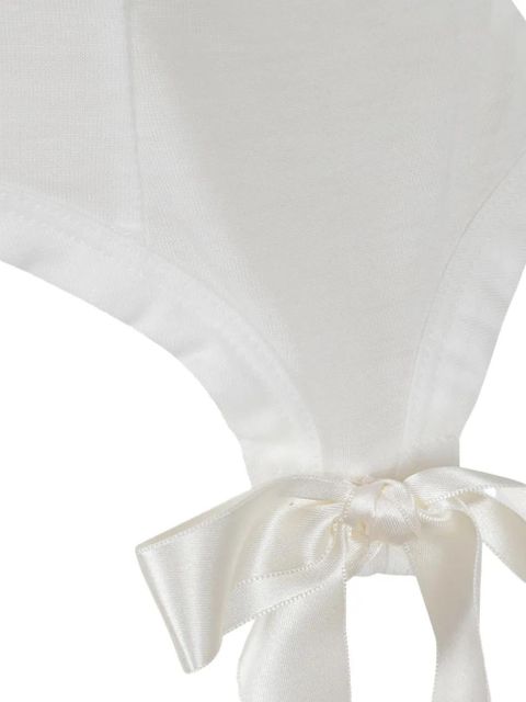 Simone Rocha bow-tails tank top - White