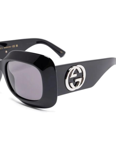 Gucci Eyewear Interlocking G logo sunglasses - Black