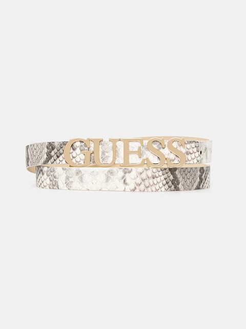 Guess pasek LEFIA damski kolor beżowy BW9258 P5320 - zdjęcie produktu nr 1