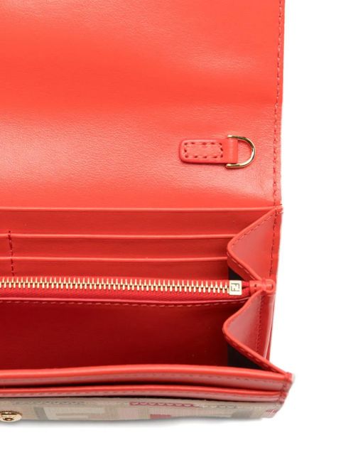 FENDI Roma FF-pattern clutch bag - Neutrals