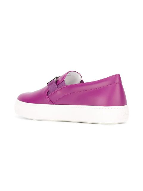 Tod's metallic detailing slip-on sneakers - Pink