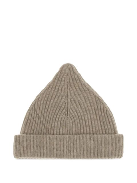 Loro Piana Jupiter ribbed cashmere beanie hat - Neutrals - zdjęcie produktu nr 2
