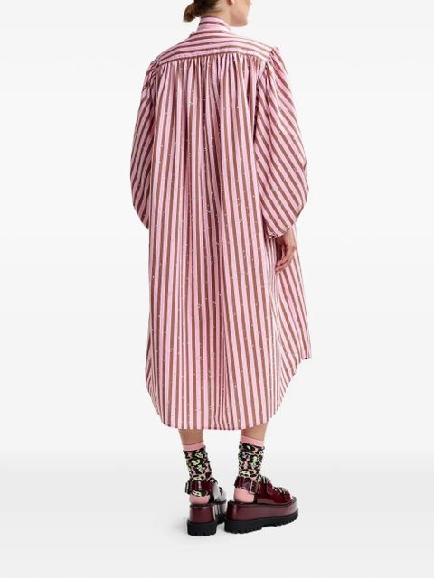 Essentiel Antwerp Jodianna striped dress - Pink
