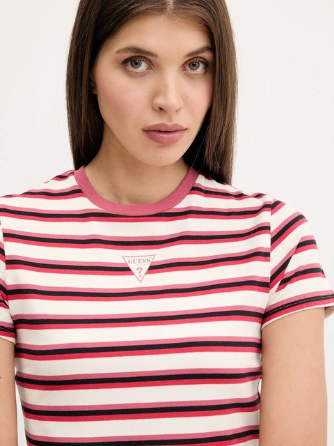 Guess Originals t-shirt damski kolor beżowy W5GI57 J1314