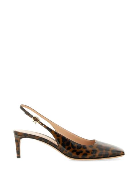 Gianvito Rossi Christina slingback pumps - Brown - zdjęcie produktu nr 1