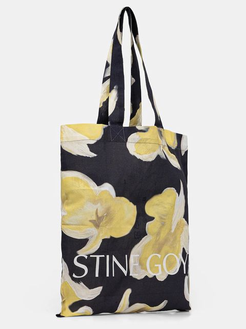 Stine Goya torebka bawełniana kolor żółty SG-PS26-A016-2285 - zdjęcie produktu nr 2