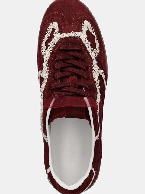 Alohas sneakersy zamszowe Tb.490 damskie kolor bordowy S100823-03