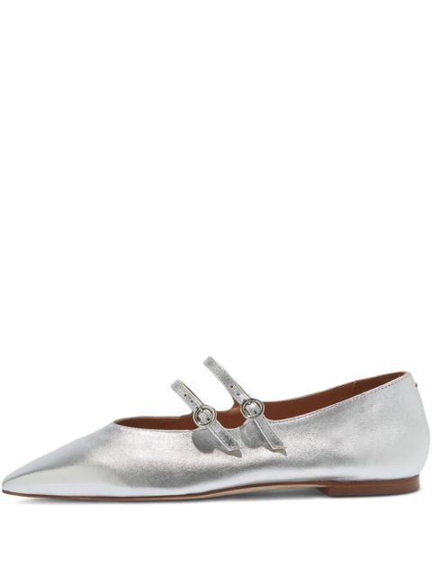 Aeyde Franny ballerinas - Silver - zdjęcie produktu nr 1