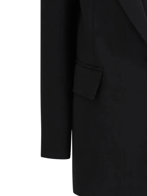 Max Mara single-breasted peak-lapel blazer - Black
