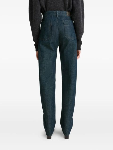 LEMAIRE twisted five-pocket jeans - Blue