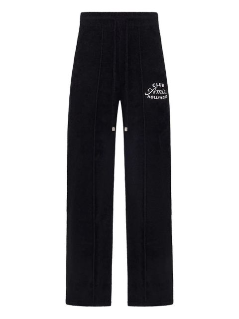 AMIRI Club logo drawstring track pants - Black - zdjęcie produktu nr 1