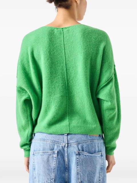 American Vintage Damsville long-sleeve sweater - Green
