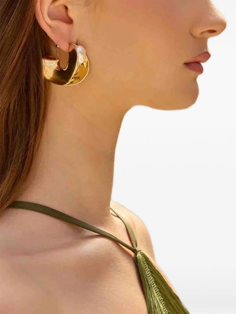 Cult Gaia polish-finish earrings - Gold